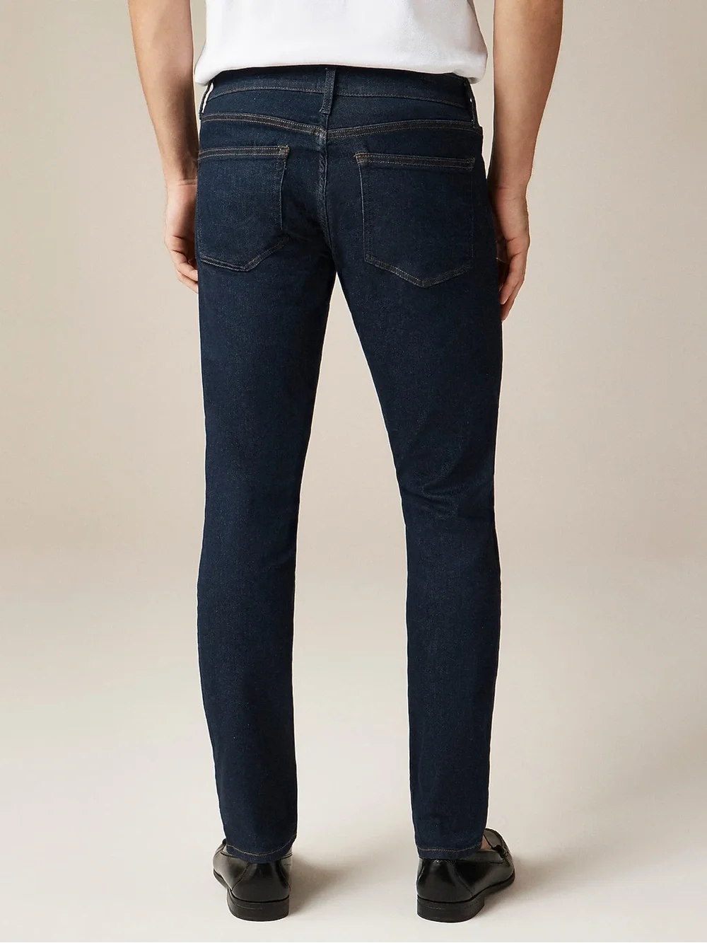 J CREW 484 Slim-fit stretch jean in aged indigo wash Size 34 $148 CF173